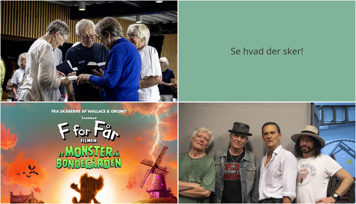 Weekend i Gilleleje: Morgensang, Halloweenfilm, Kunst og Rock