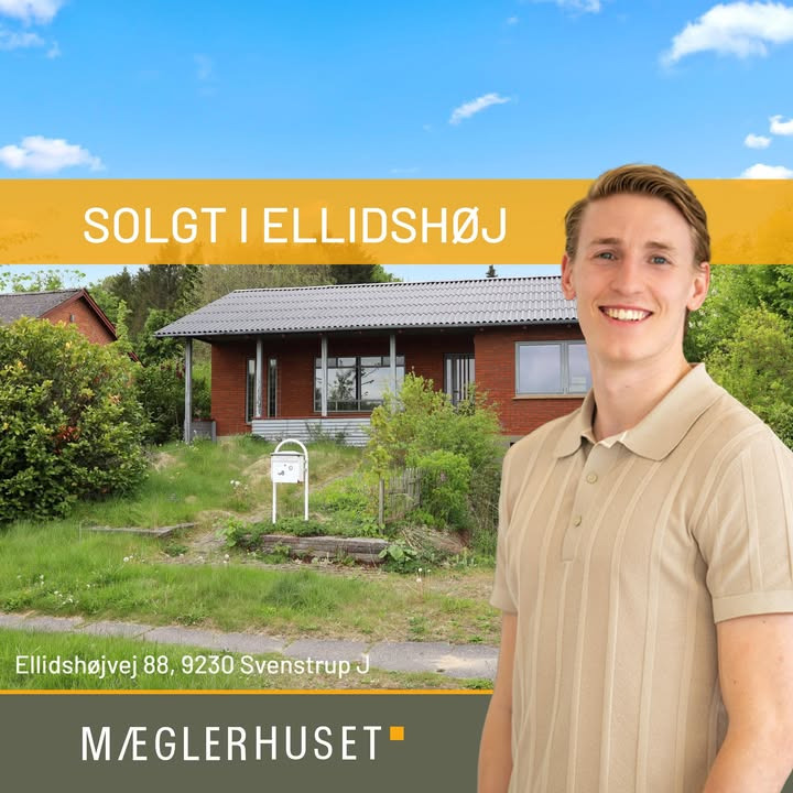 Mæglerhuset Aalborg har solgt huset på Ellidshøjvej 88