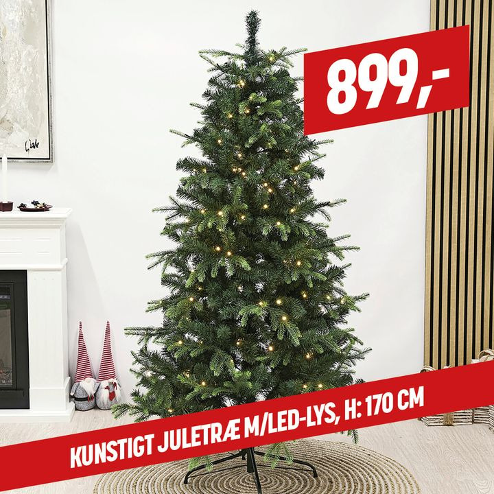 Fordele ved kunstige juletræer hos XL Byg Tømmergaarden Hals: allergivenlige og nemme at håndtere