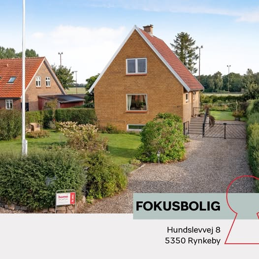 Home Kerteminde-Munkebo tilbyder bolig i Rynkeby med rummelig kælder og stor grund