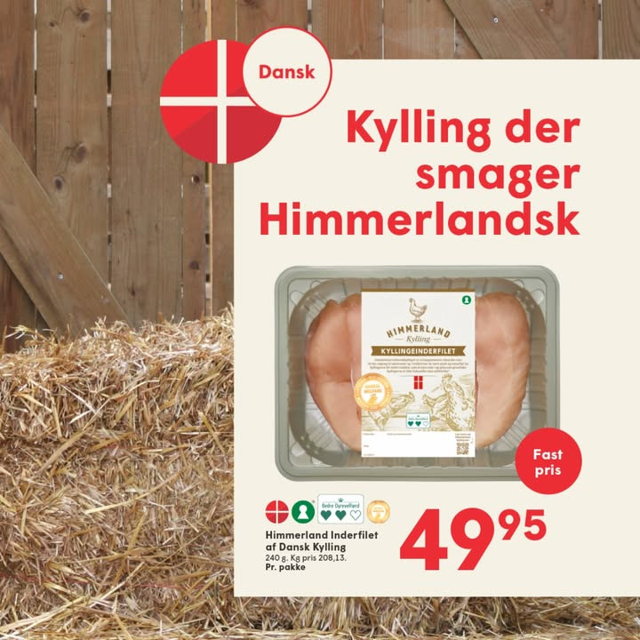 Spar Skallerup A/S fremmer dyrevelfærd med Himmerland velfærdskylling