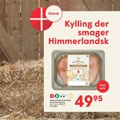 Spar Skallerup A/S fremmer dyrevelfærd med Himmerland velfærdskylling