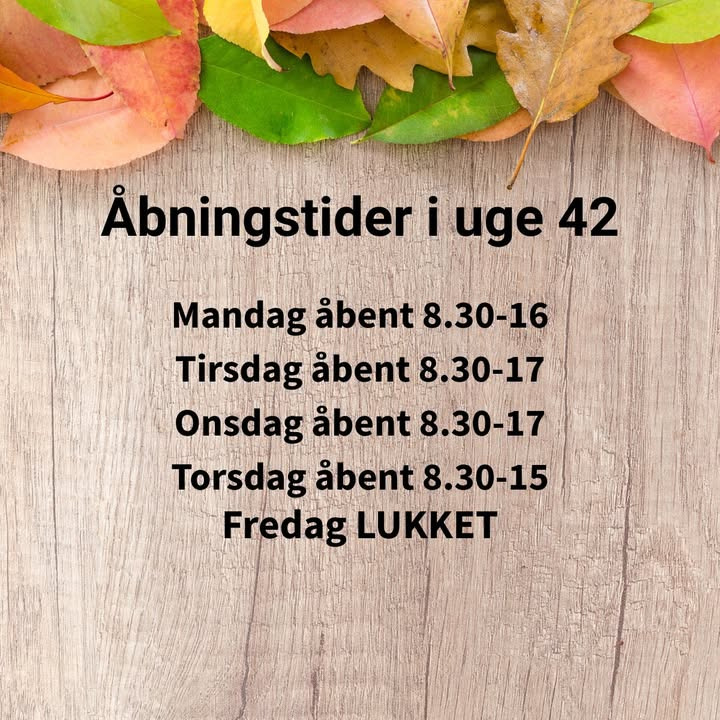 Ro & velvære ændrer åbningstider i næste uge og har ledige behandlingstider