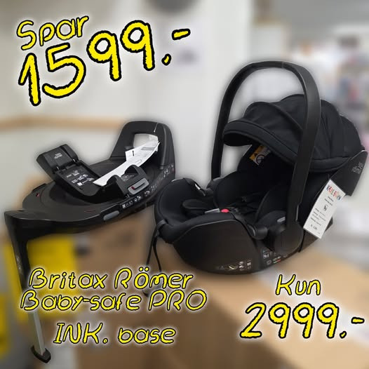 KiDS Coolshop tilbyder Baby-safe PRO + 5Z base til nedsat pris, kun få tilbage