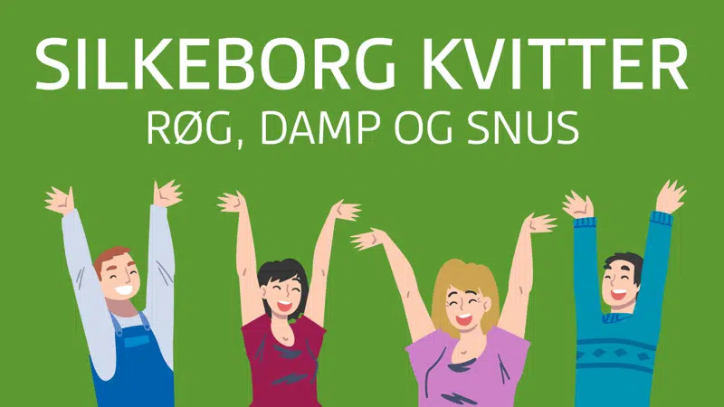 Silkeborg Kommune lancerer gratis stopforløb mod røg, damp og snus