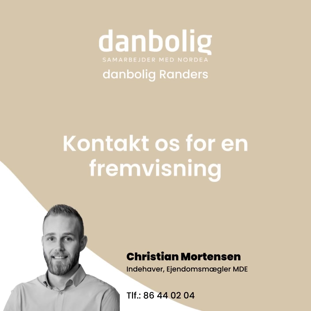 Danbolig Randers præsenterer charmerende villa i Langå til 1.595.000 kr.