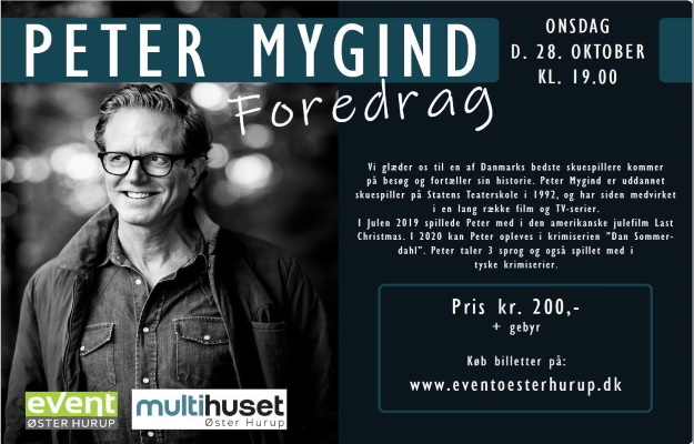 Foredrag med Peter Mygind