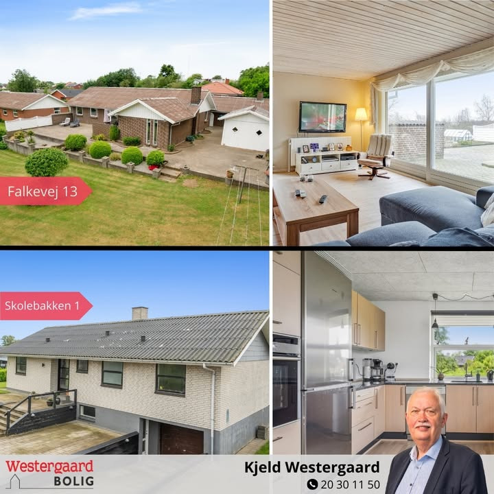 Westergaard Bolig: Oplev det pulserende liv i Lendum – to skønne villaer til salg