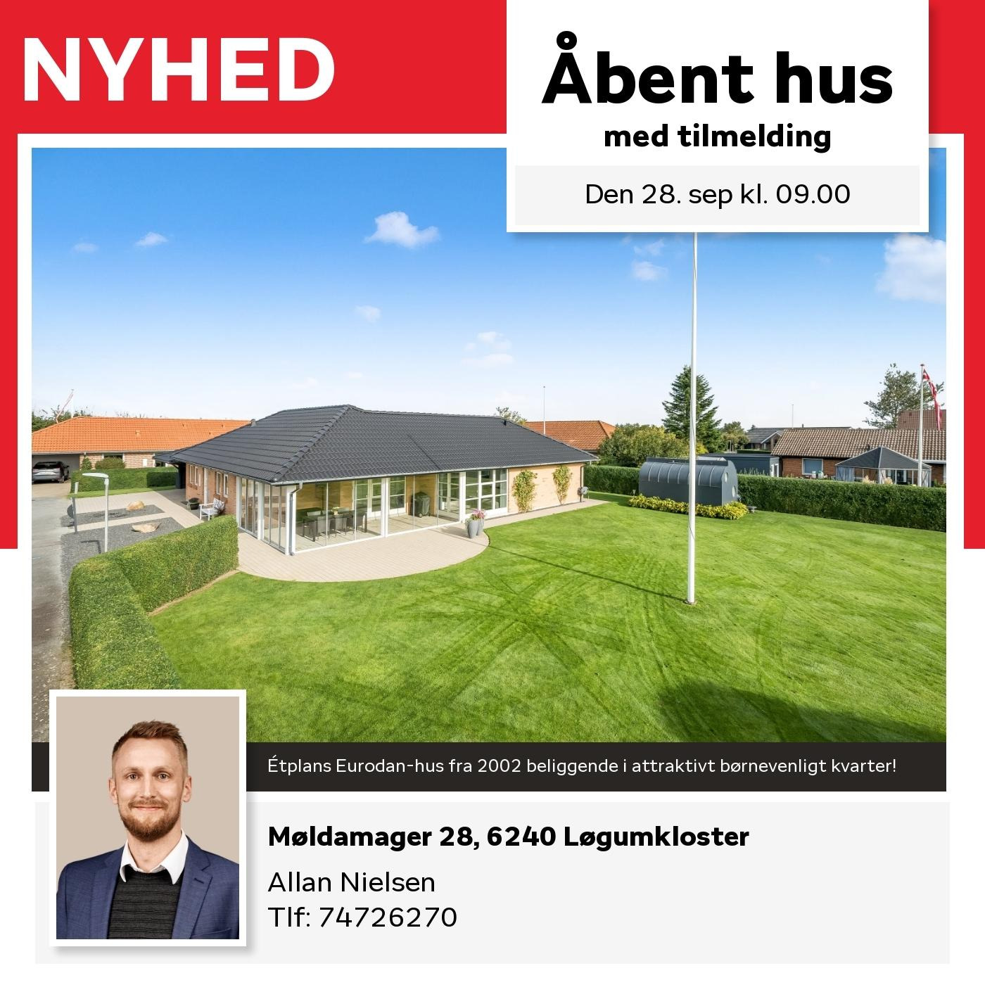 Åbent hus på drømmebolig hos Home Tønder