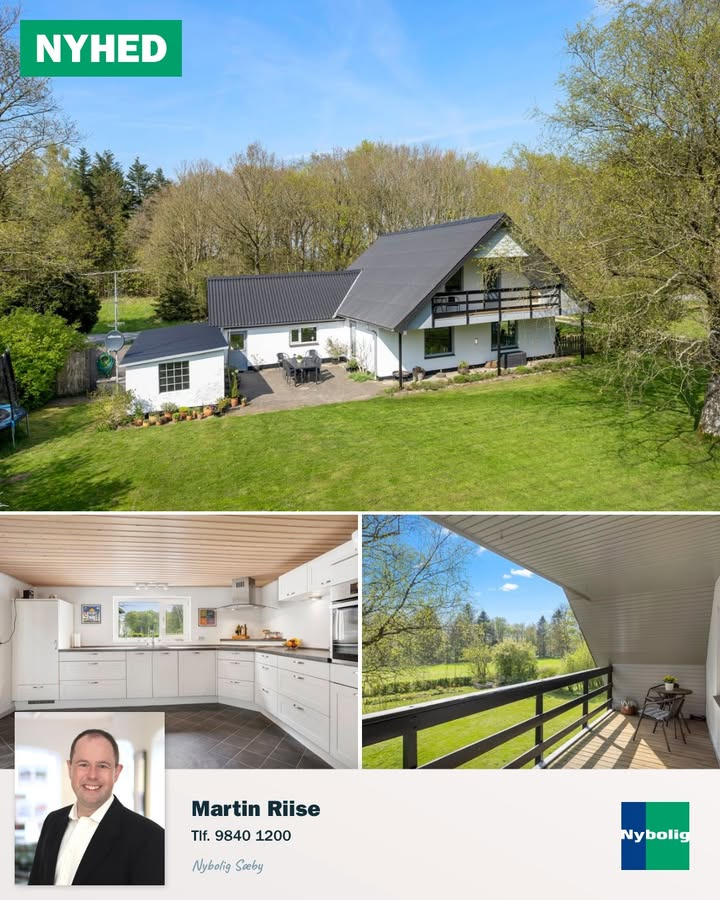 Nybolig Sæby A/S præsenterer idyllisk landejendom tæt på Sæby