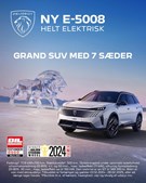 Henrik Christensen Vejle: Ny grand SUV E-5008 vinder Bil Magasinets test af 7-personers elbiler