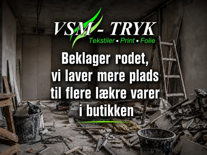 VSM-Tryk laver mere plads til varer og produktion