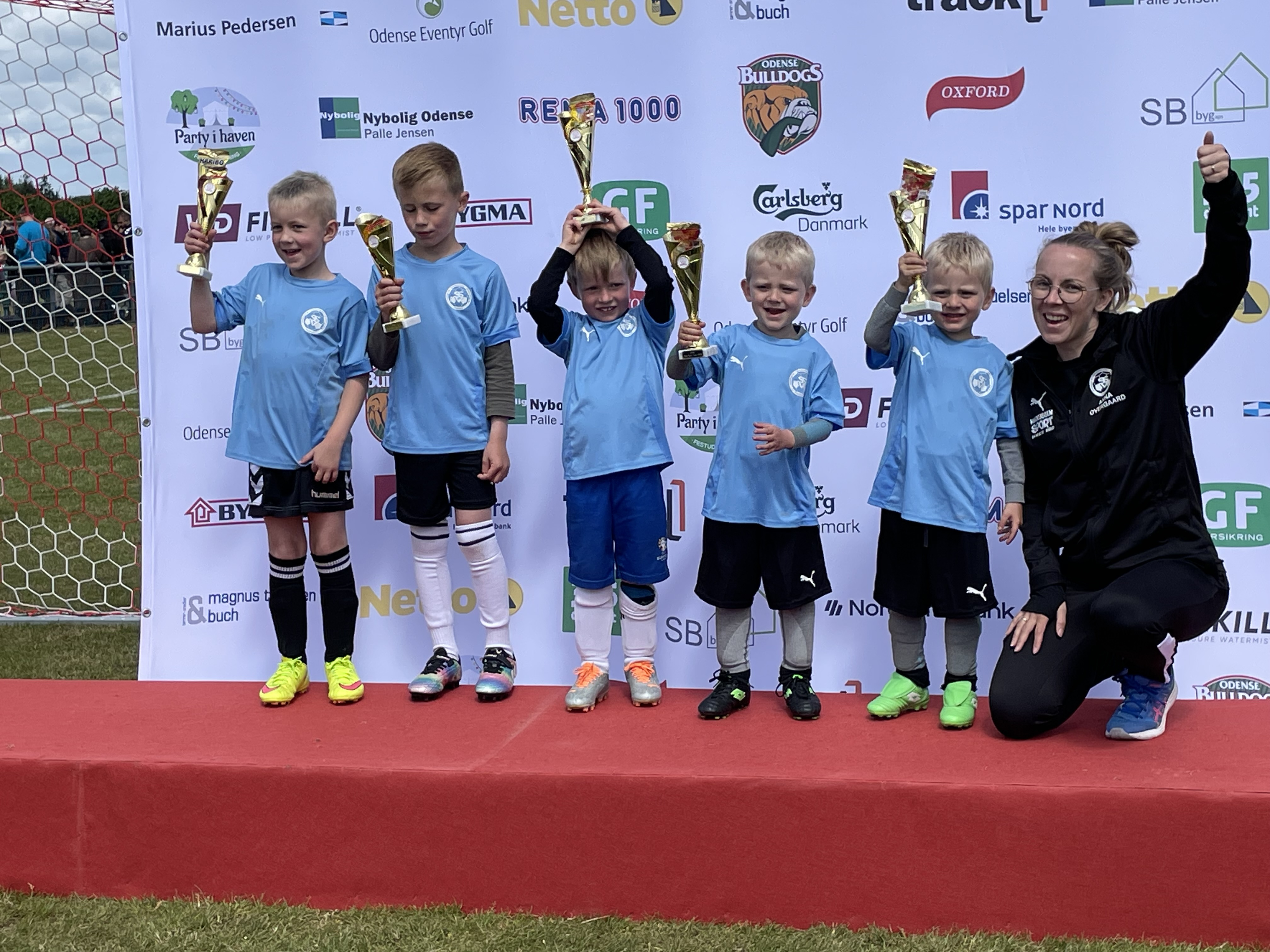 Unge SSV-Højfyn talenter brillerer ved BBB Spar-Nord Cup