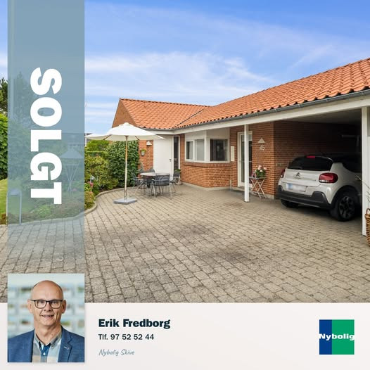 Nybolig Skive I/S melder om vellykket boligsalg i Højslev