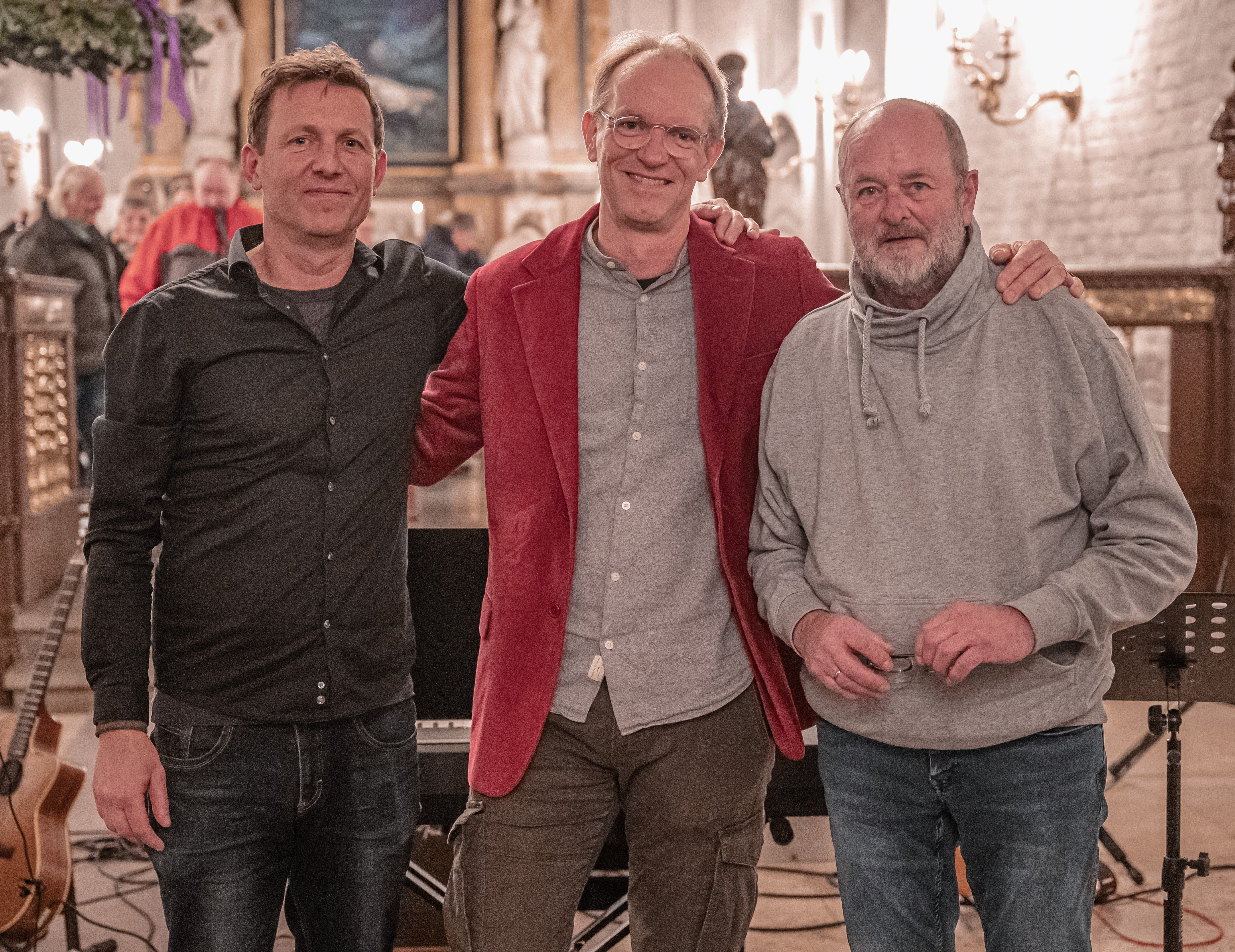 Fællesspisning og sang i Kulturhuset Pavillonen