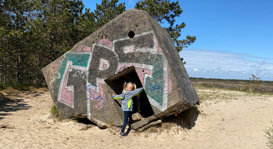 Oplev Rømøs historie gennem børnevenlige bunkerture