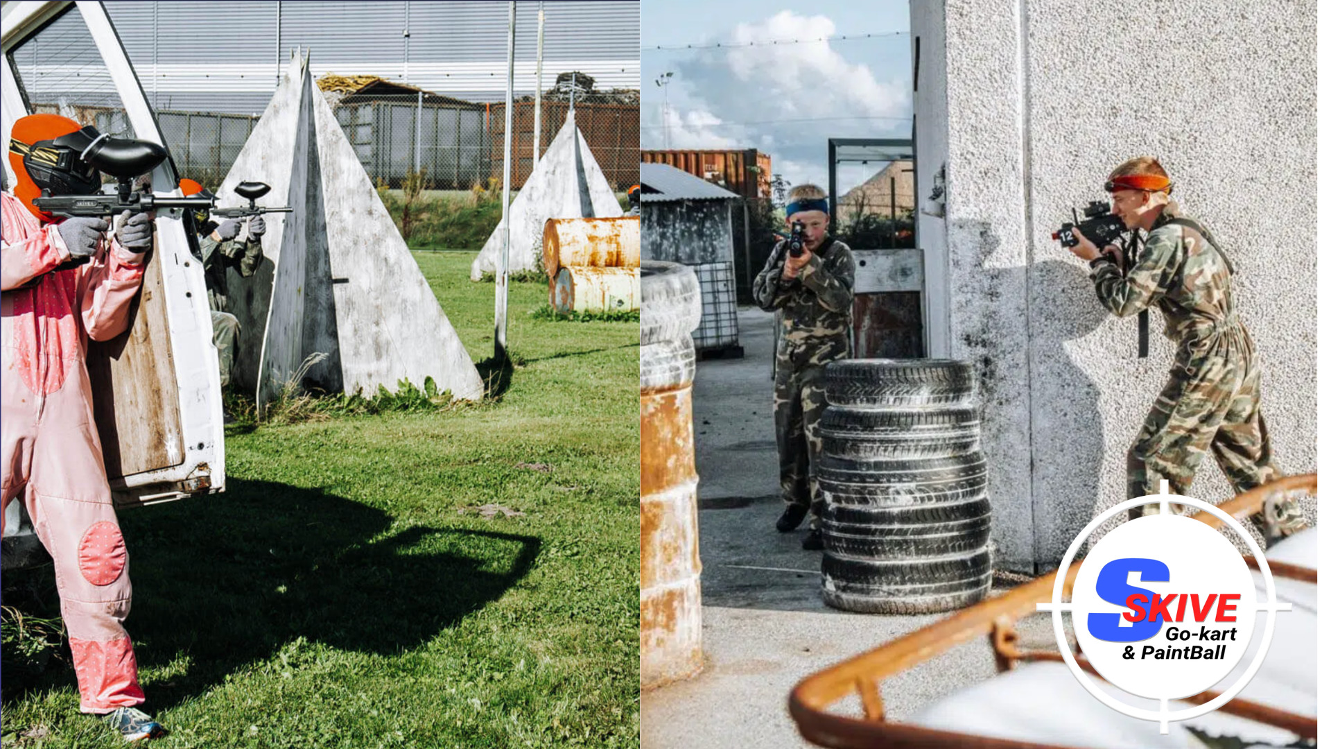 Bødekassefest eller sæsonafslutning med fart, grin og fællesskab hos Skive Gokart og Paintball Center