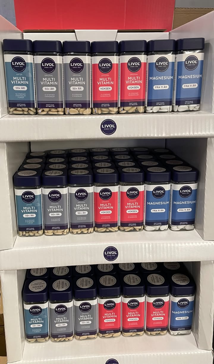 SPAR Nørrebro Hjørring tilbyder Livol vitaminpiller til specialpris