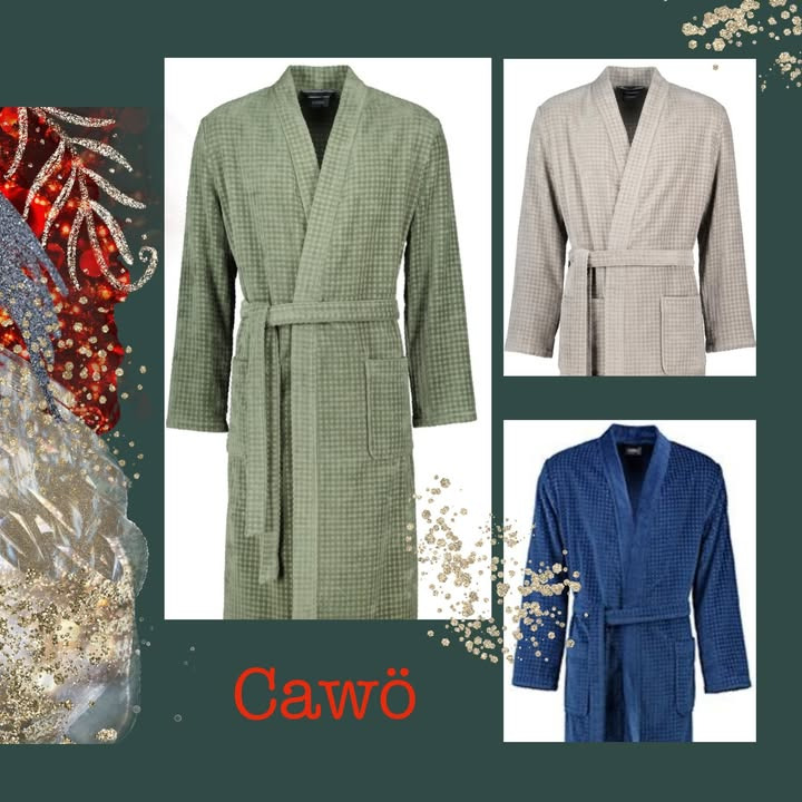 Fjerrenseriet præsenterer luksuriøs morgenkåbe til mænd i tre flotte farver