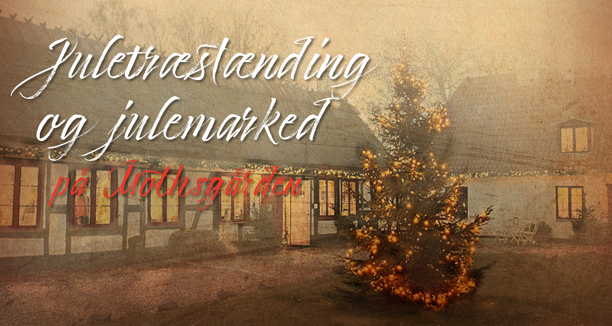 Julestemning på Mothsgården: Juletræet tændes og julemarked i Holte