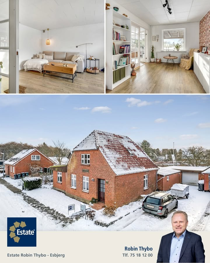 Estate Robin Thybo Esbjerg & Varde tilbyder 100.000 kr. rabat på murermestervilla i kampagneperiode