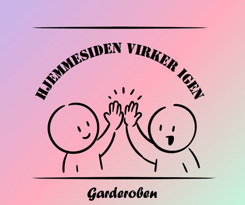 GARDEROBEN oplyser: Hjemmesiden virker igen til shopping af tøj og sko