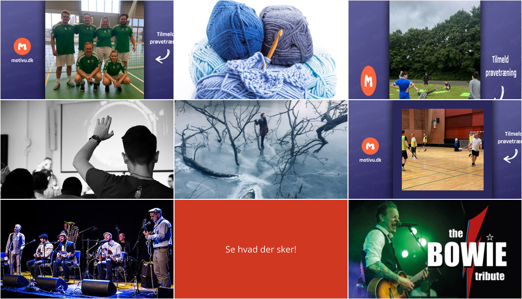 Oplev fodtennis, håndarbejde og live musik: Hvad sker i Hillerød den kommende uge