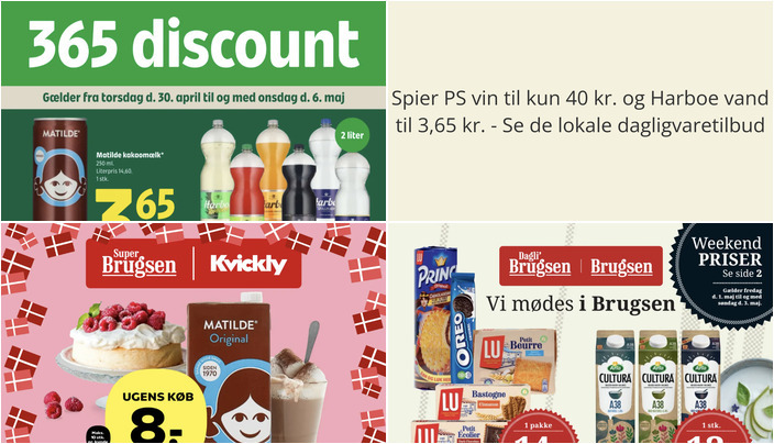 Spier PS vin til kun 40 kr. og Harboe vand til 3,65 kr. - Se de lokale dagligvaretilbud