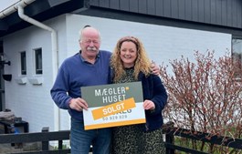 Cathrine har nu solgt den fjerde andelsbolig på Vævervej i Sæby