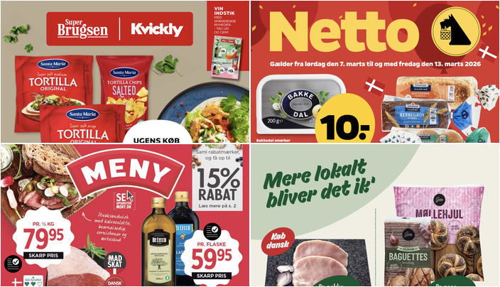 Få en hel kylling til kun 39 kr. og lækre Kims chips til 14 kr. - Se de gode lokale tilbud