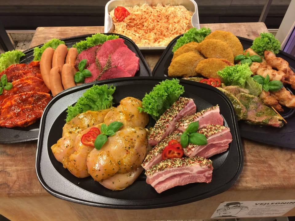 Meny Randers tilbyder slagterpakke med 40 stk. til 420 kr.