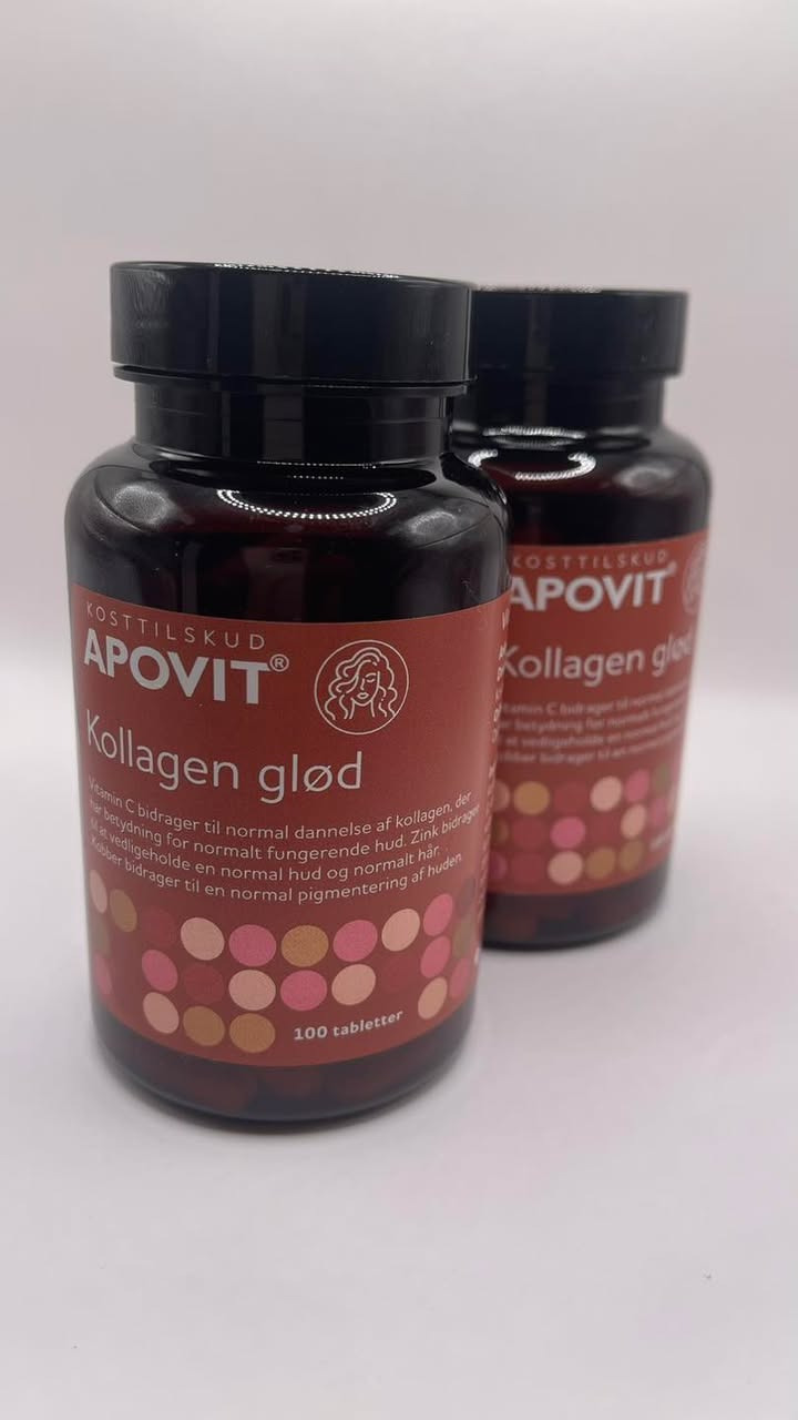 Nyhed på Vejle Løve Apotek: Apovit Kollagen glød til hudpleje