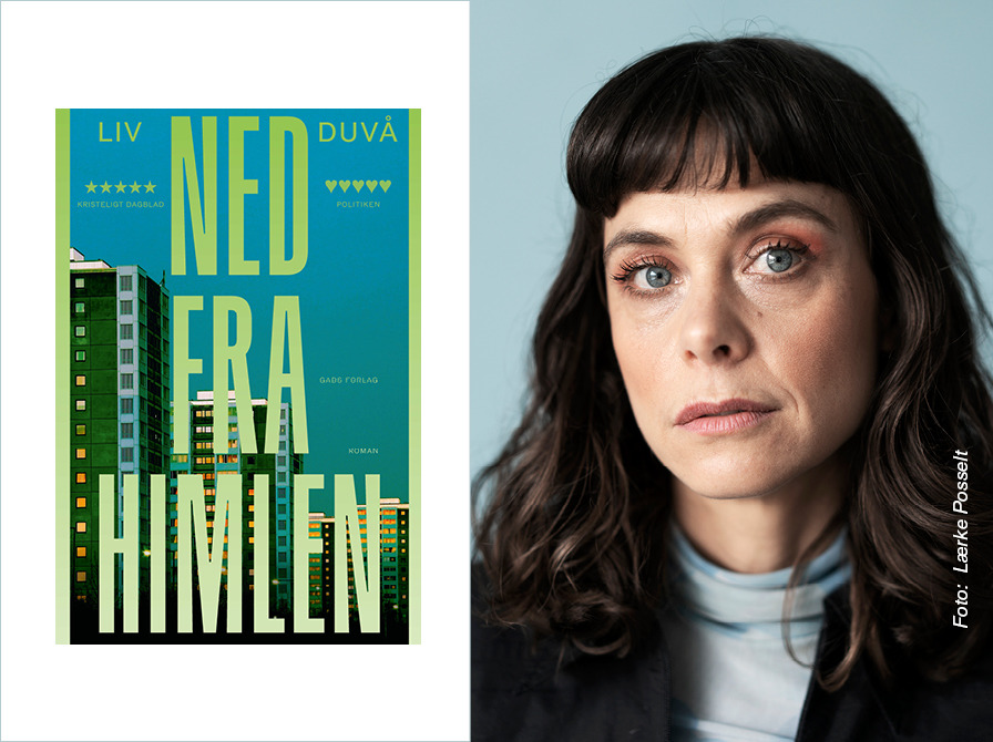 Liv Duvå præsenterer "Ned fra himlen" på Roskilde Bibliotek