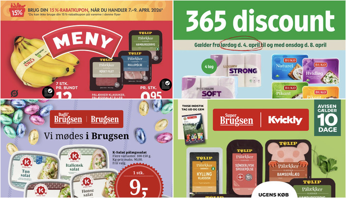 Få hakket dansk kød til kun 20 kr. og økologiske bananer til 12 kr. - se de mange gode lokale tilbud