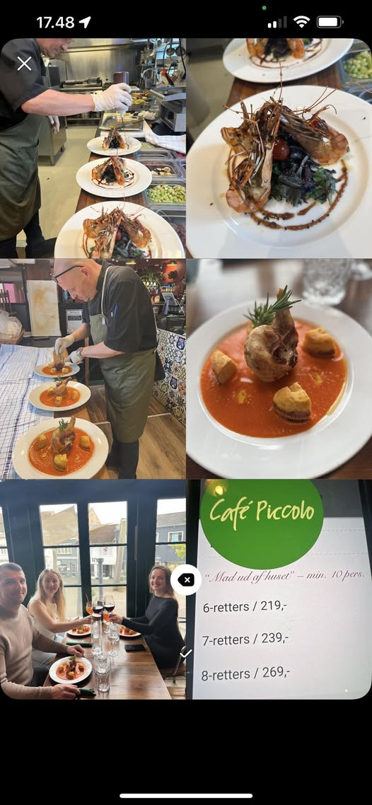 Cafe Piccolo tilbyder catering og plads til bryllupsarrangementer