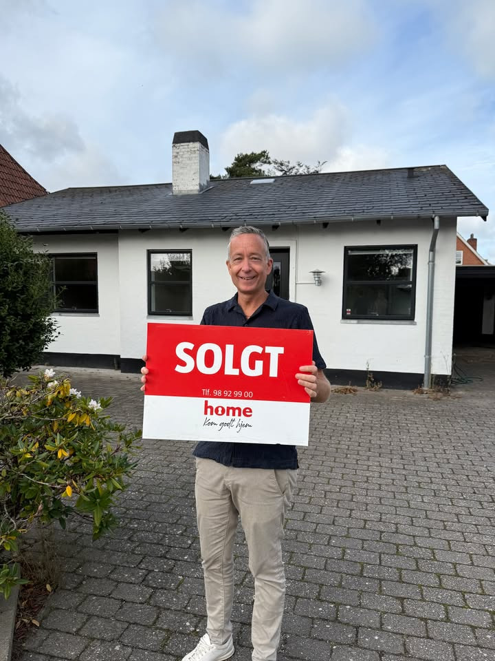 Home Hjørring sælger ejendom på Svanelundsvej efter overtagelse fra anden mægler