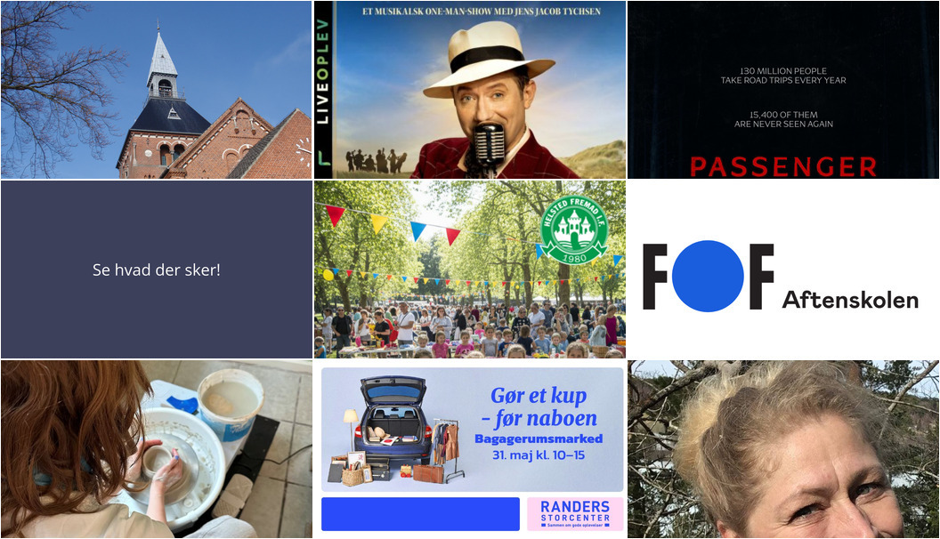 Oplev Randers denne weekend: Musik, keramik og naturoplevelser