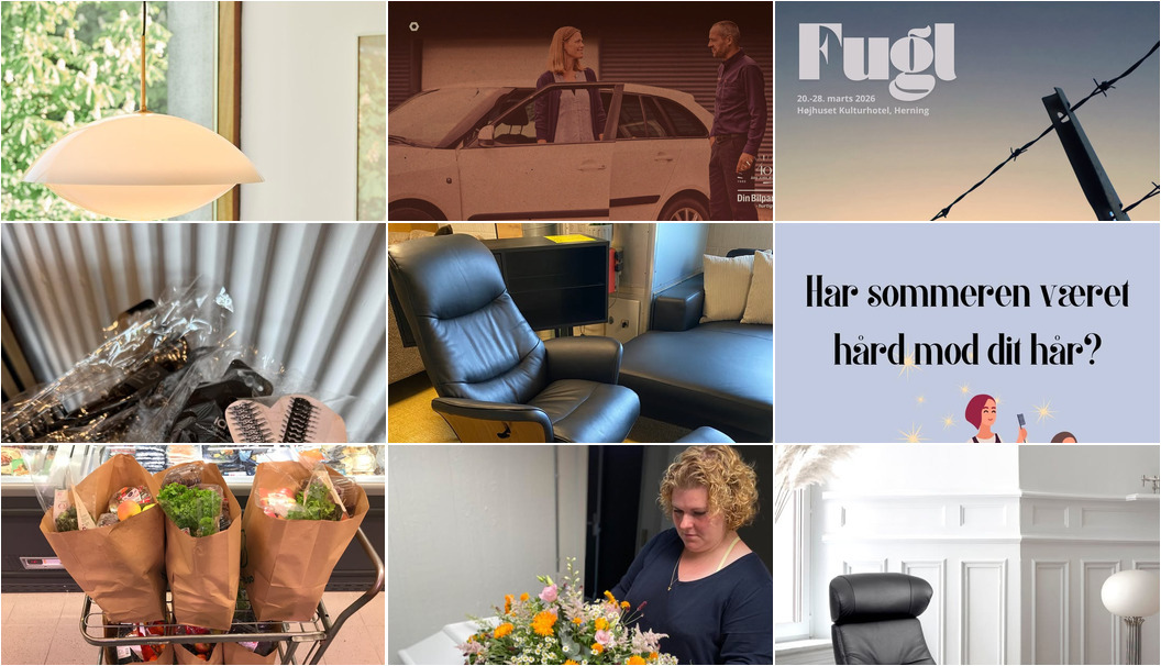 Nyt fra COMBI FRISØREN, Operaen i Midten, Florist Pernille DB og 8 andre