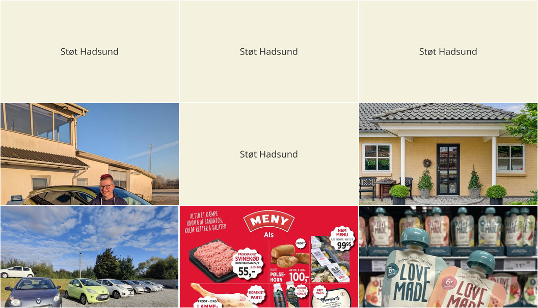 Nyt fra Oscar Biludlejning, Nybolig Hadsund, REMA 1000 Hadsund og 3 andre