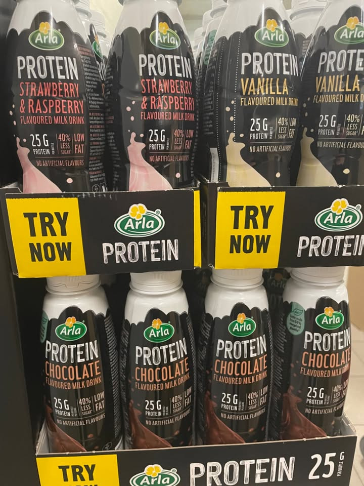 SPAR Nørrebro Hjørring tilbyder Arla proteindrik til kun 9,99 kr. pr. stk.