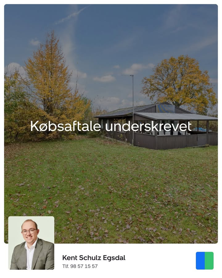 Nybolig Hadsund underskriver købsaftale for Hestehaven 7 i Øster Hurup