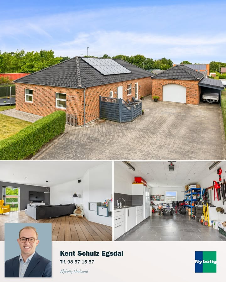 Nybolig Hadsund præsenterer charmerende villa klar til ny ejer i Havndal