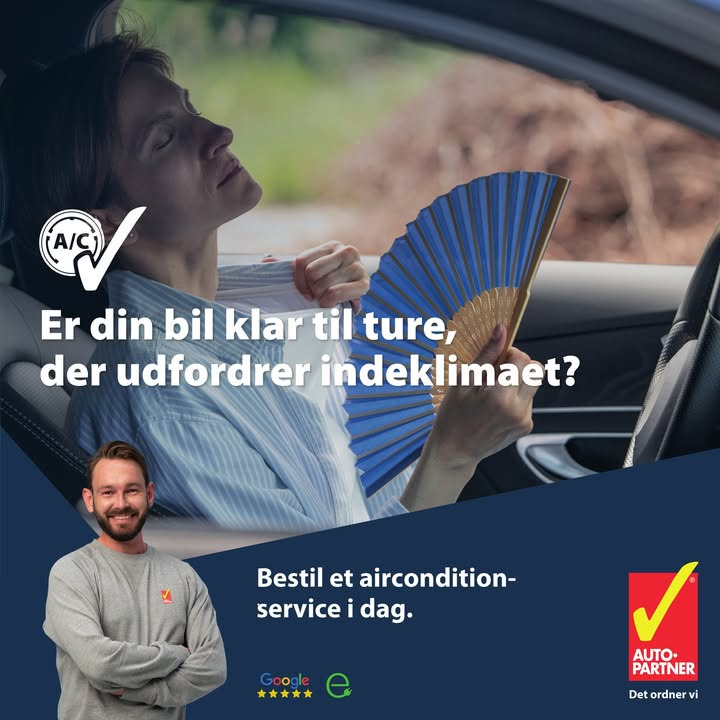Sørg for optimal komfort med aircondition-service hos Hjortlund Auto