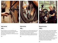 Sådan får du styr på service til din cykel: Se priser og pakker her