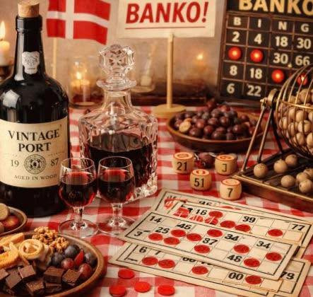 Fredericia vinhandel inviterer til portvinsbanko i april 2026