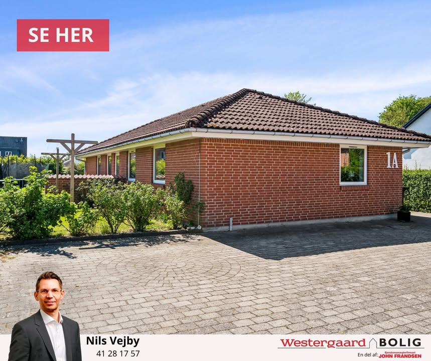 Familievenlig villa til salg på lukket vej i Brønderslev