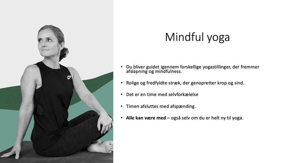 Mindful yoga hos Yoga By Aarestrup