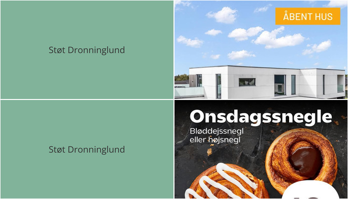 Nyt fra SUPERBRUGSEN DRONNINGLUND og Mæglerhuset