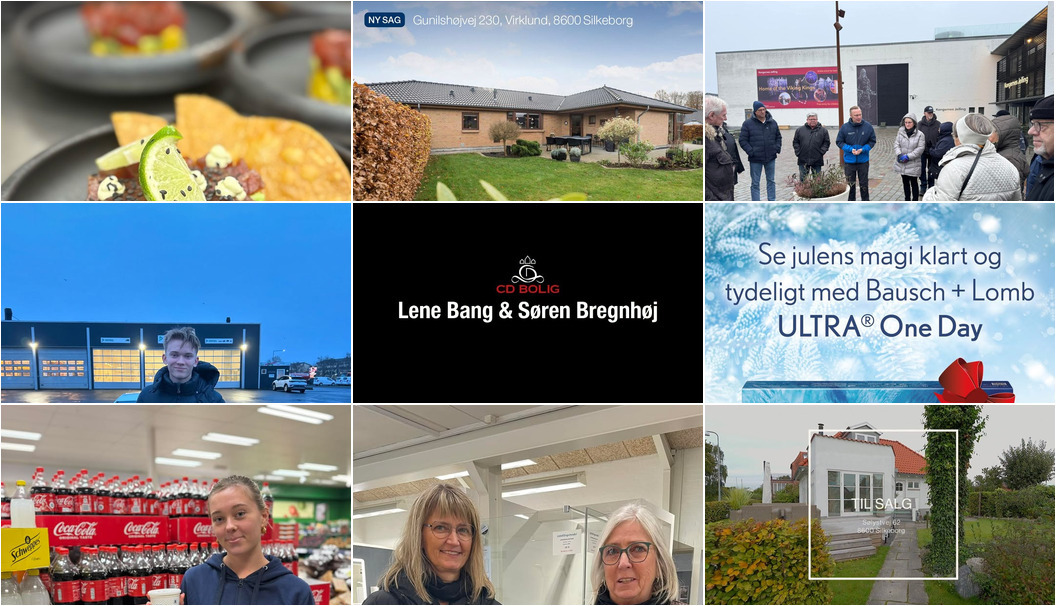 Nyt fra Thiele Optik Silkeborg, CD Bolig - Lene Bang & Søren Bregnhøj, BØGVAD og 9 andre