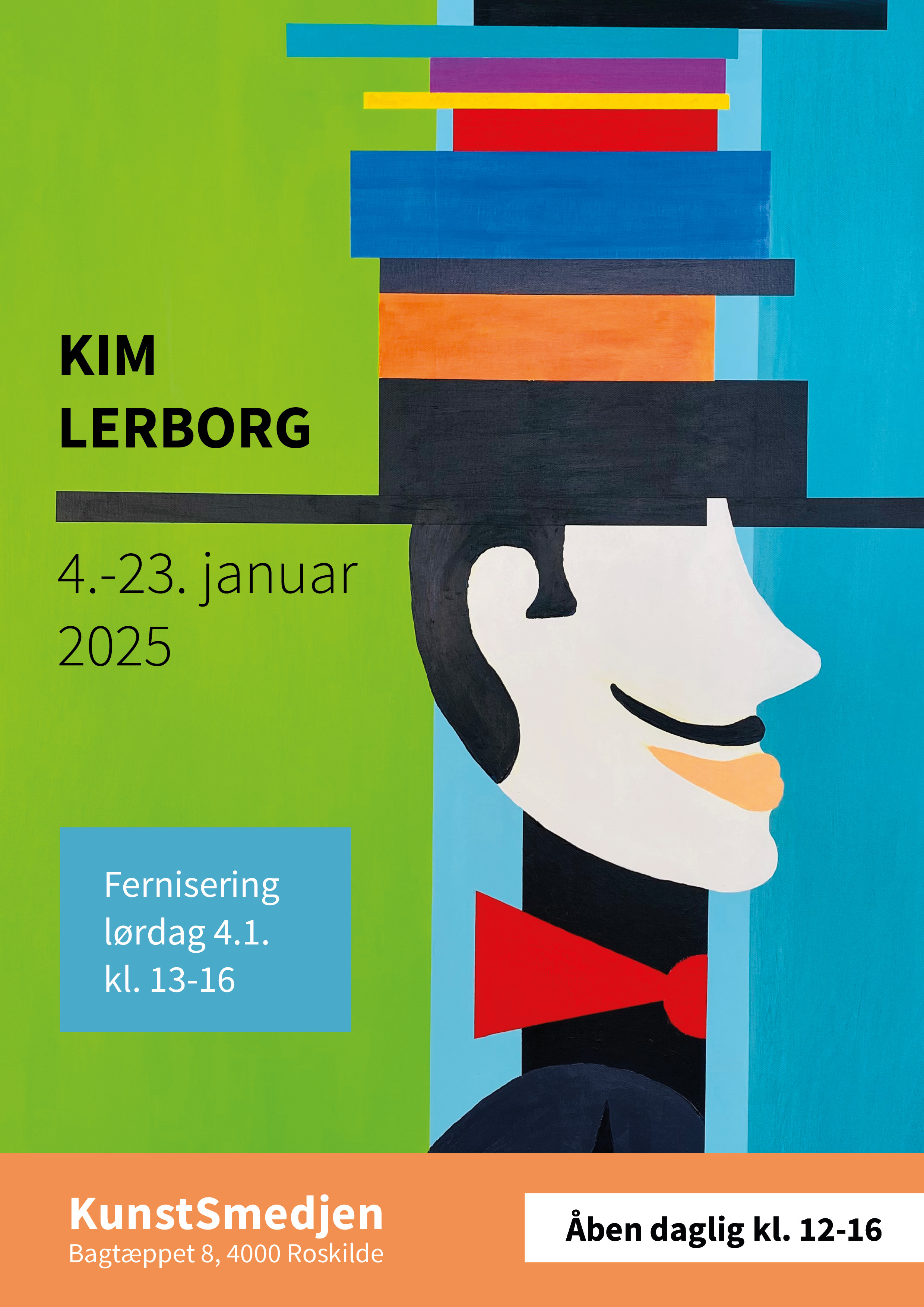 Oplev Kim Lerborgs kunstudstilling i Roskilde